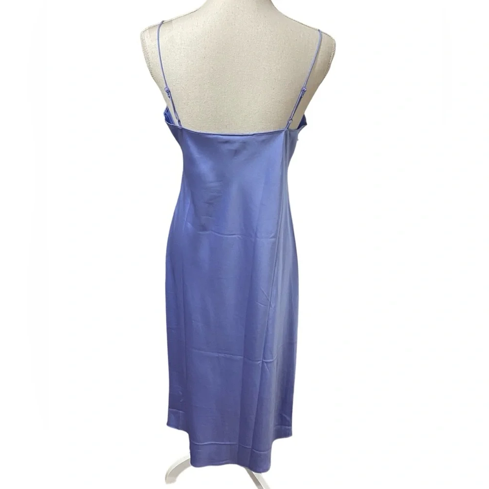 J. Crew Gwyneth Slip Dress in Luster Charmeuse Size 6 - Picture 5 of 7